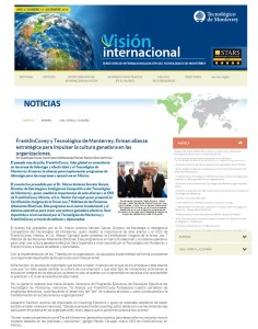 FranklinCovey y Tecnológico de Monterrey, firman alianza estratégica para impulsar la cultura ganadora en las organizaciones