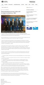 Planean siguientes pasos en la alianza del Tecnológico de Monterrey - BBVA