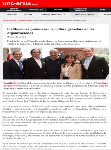 MASG vlog_Universia_Cultura ganadora Franklin Covey